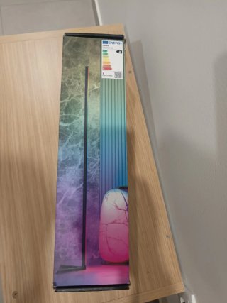 Candeeiro de pé LED 140cm