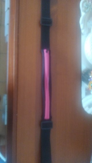 Riñonera Pierna Negra y Rosa