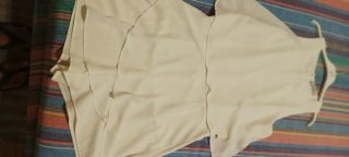 Vestito pantalone elegante Fly Girl bianco