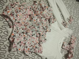 Conjunto Ropa Bebé Niña Bodie/Ranita