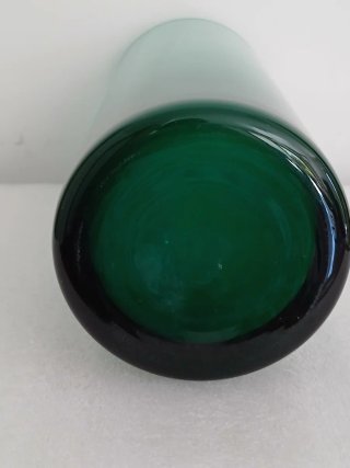 Vaso Cilindrico in cristallo Vintage