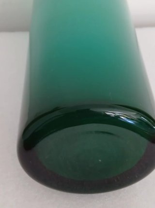Vaso Cilindrico in cristallo Vintage