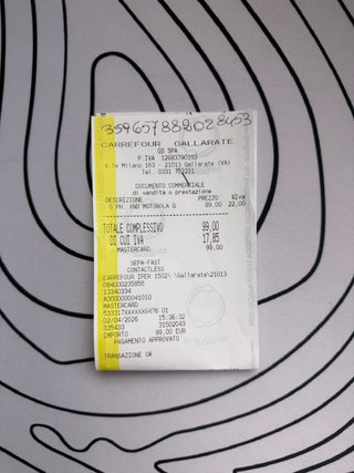 Motorola G34 128 GB Nero Come nuovo
