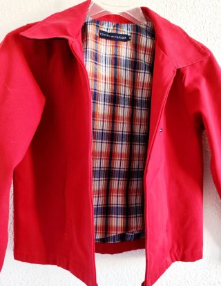 Chaqueta Tommy Hilfiger Roja Talla S