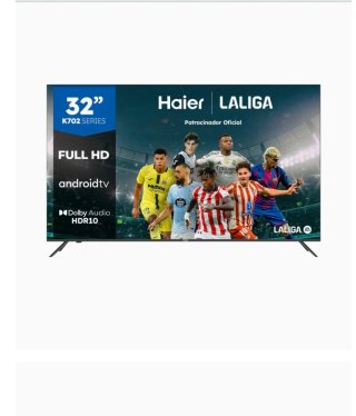 Haier Direct LED Full HD H32K702FG - 32", Smart-TV