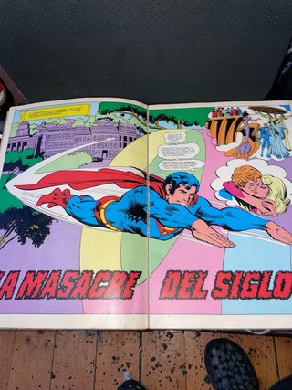 Lote cómics antiguos Superman Bruguera vintage