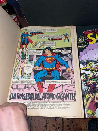Lote cómics antiguos Superman Bruguera vintage