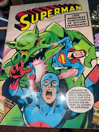 Lote cómics antiguos Superman Bruguera vintage