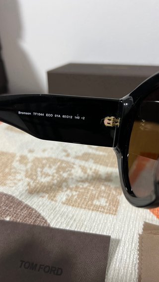 Gafas de sol Tom Ford Negras y Marrones