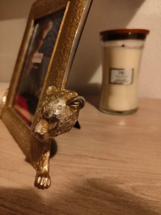 Marco Fotos Leopardo Dorado Kare Design