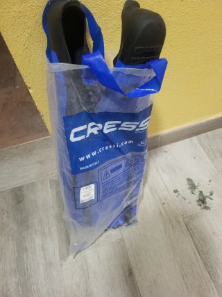 Aletas de natación Mares Avanti HP azules