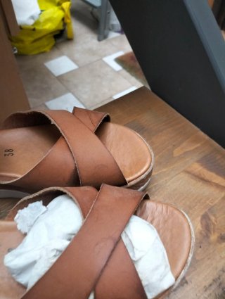 Sandali di Donna bicolore Tg 38