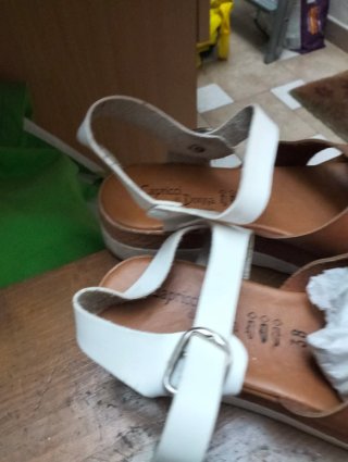 Sandali di Donna bicolore Tg 38