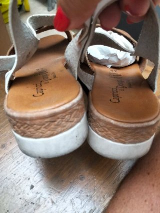 Sandali di Donna bicolore Tg 38