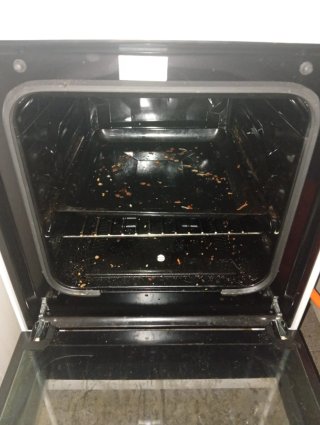 Cocina de gas Nevir blanca