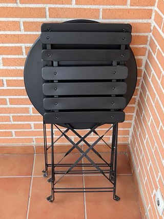 Mesa y 2 Sillas bistró FRIEDA TECTAKE Plegables