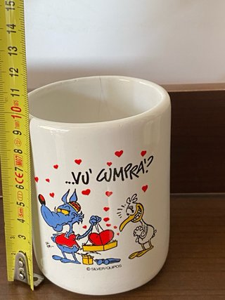 Porta penne vintage Lupo Alberto