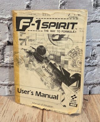 MSX Konami F-1 Spirit