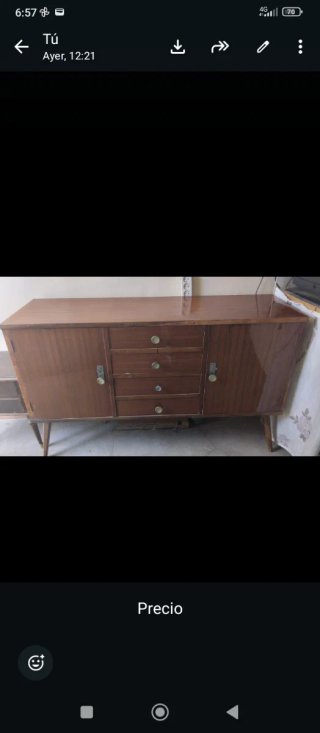 Aparador vintage de madera