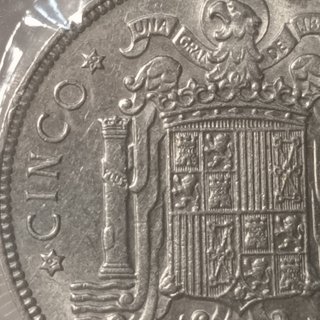 2 Monedas 5 Pesetas 1949 *49 y *50 EBC++