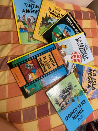 Lote de 7 cómics   Tintin