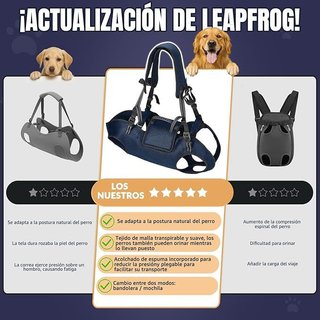 SlowTon Arnés Lift Perros Grandes Cuerpo Completo