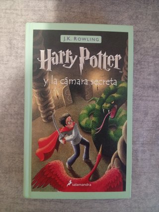 LIBRO DE HARRY POTTER Y LA CAMARA SECRETA