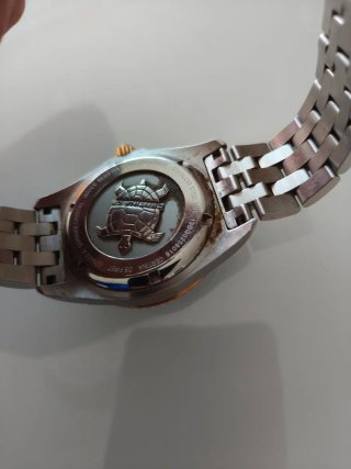 Certina 1888 Reloj Hombre Oro y Plata