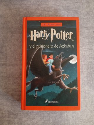 LIBRO DE HARRY POTTER Y EL PRISIONERO DE AZKABAN