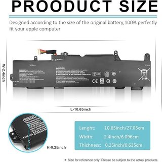 BNDeluxe SS03XL 50Wh Batteria HP EliteBook 730