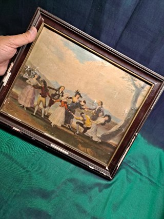 Goya La Gallinita Ciega Pintura