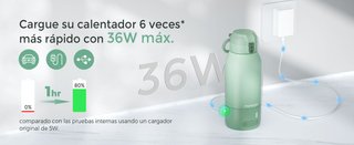 MOMCOZY MW05 Calentador Biberones 500ml Verde