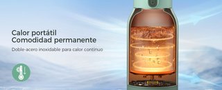 MOMCOZY MW05 Calentador Biberones 500ml Verde