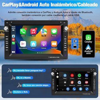 Hexinex Android 13 2+32GB AutoRadio 7'' VW Passat