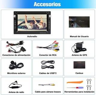 Hexinex Android 13 2+32GB AutoRadio 7'' VW Passat