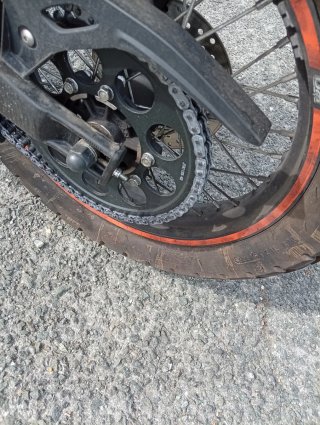 UM DSR Adventure 125 Negra/Naranja