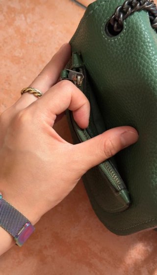 Borsa Coach Pelle Verde Donna