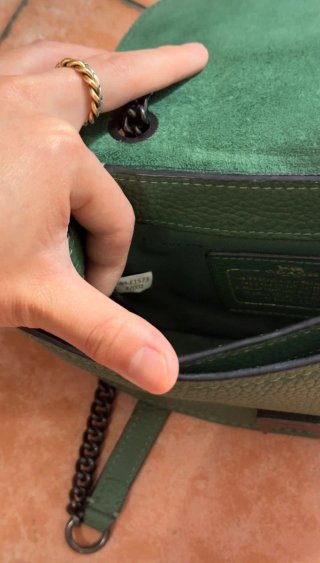 Borsa Coach Pelle Verde Donna