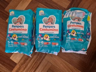 Pampers Costumino 5-6 Baby Shark