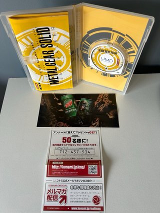 Metal Gear Solid: Peace Walker PSP