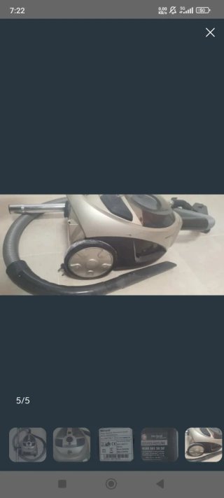 Aspirador Dirt Devil Plateado