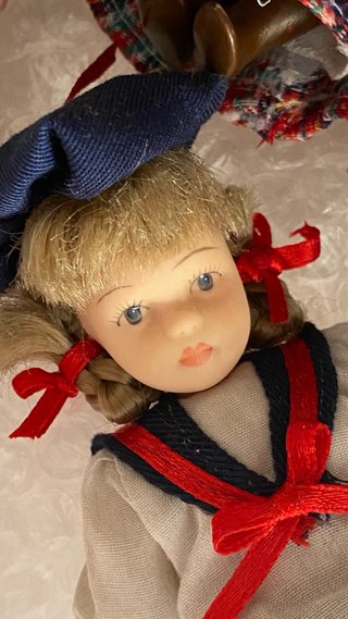 Muñecas de porcelana antiguas