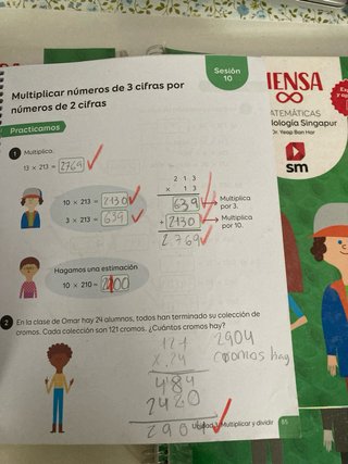 Singapur Matemáticas SM Piensa 4 Primaria