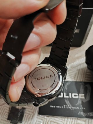 Orologio da uomo Police nuovo/scatola e documenti