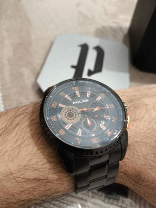 Orologio da uomo Police nuovo/scatola e documenti