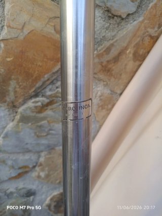 Ducha exterior piscina metal