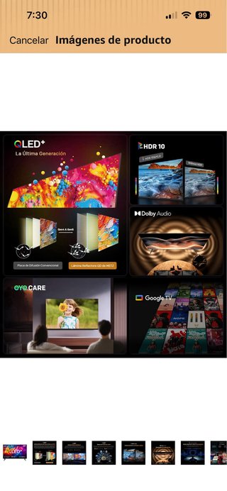 Smart TV Metz 40” QLED - Muy poco uso