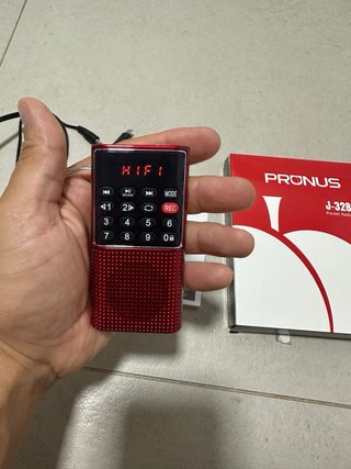 Radio Portátil Pronus J-328 Nueva