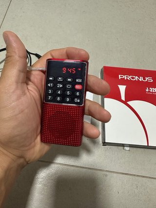 Radio Portátil Pronus J-328 Nueva