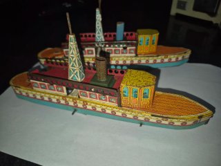 2 Barcos de Hojalata Rico